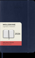 Moleskine Diaries 12 Month Daily SC Pocket 2026#Colour_SAPPHIRE BLUE