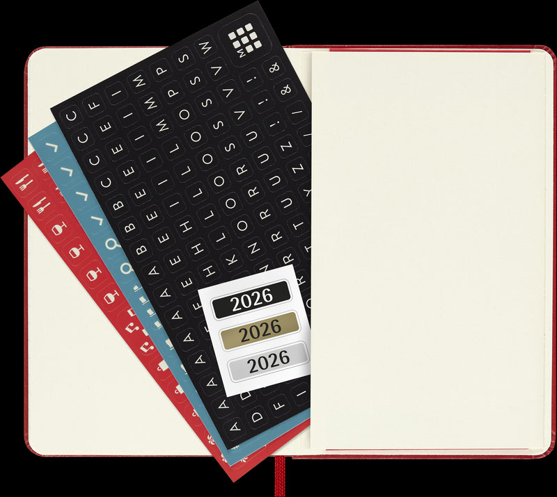 Moleskine Diaries 12 Month Daily HC Pocket 2026