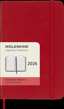 Moleskine Diaries 12 Month Daily HC Pocket 2026