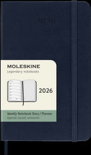 Moleskine Diaries 12 Month Weekly + Notes HC Pocket 2026