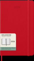 Moleskine Diaries 12 Month Weekly + Notes HC Large 20263#Colour_SCARLET RED