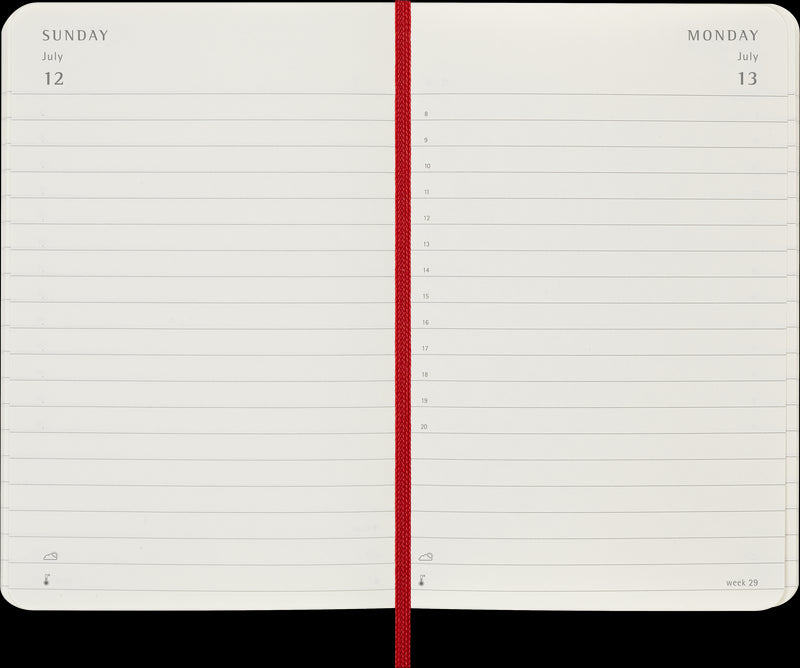 Moleskine Diaries 12 Month Daily SC Pocket 2026