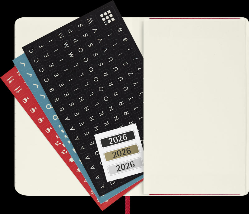 Moleskine Diaries 12 Month Daily SC Pocket 2026