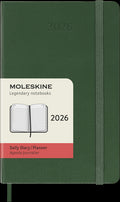 Moleskine Diaries 12 Month Daily HC Pocket 2026#Colour_MYRTLE GREEN