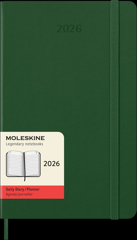 Moleskine Diaries 12 Month Daily HC Large 2026