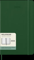 Moleskine Diaries 12 Month Weekly + Notes HC Large 20263#Colour_MYRTLE GREEN