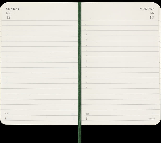 Moleskine Diaries 12 Month Daily SC Pocket 2026