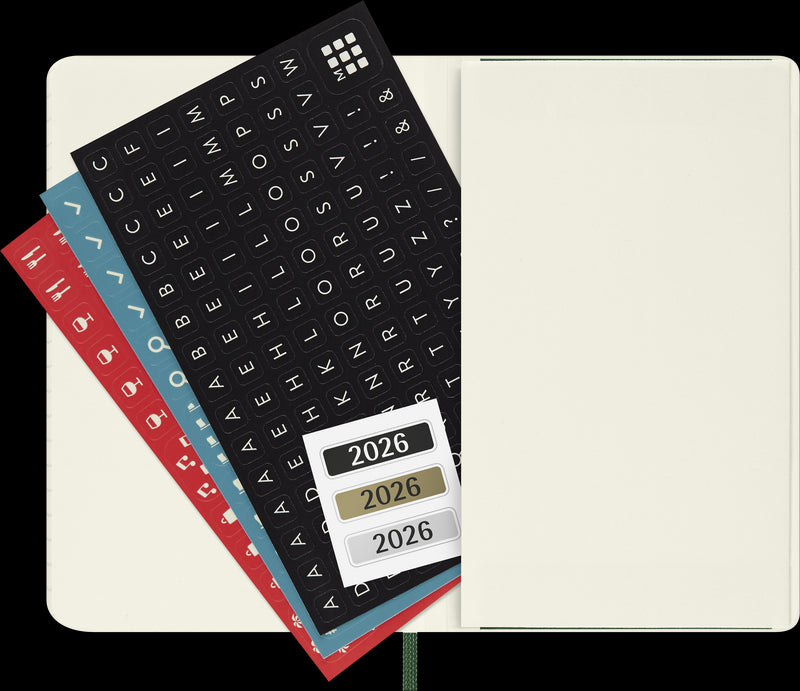 Moleskine Diaries 12 Month Daily SC Pocket 2026