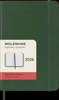 Moleskine Diaries 12 Month Daily SC Pocket 2026#Colour_MYRTLE GREEN