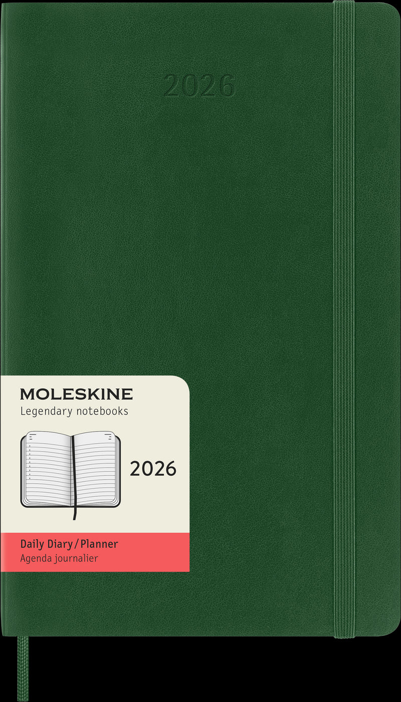 Moleskine Diaries 12 Month Daily SC Large 2026