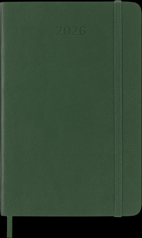 Moleskine Diaries 12 Month Weekly + Notes SC Pocket 2026