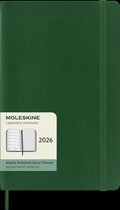 Moleskine Diaries 12 Month Weekly + Notes SC Large 2026#Colour_MYRTLE GREEN