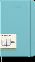 Moleskine Diaries 12 Month Weekly + Notes HC Large 20263#Colour_AQUAMARINE