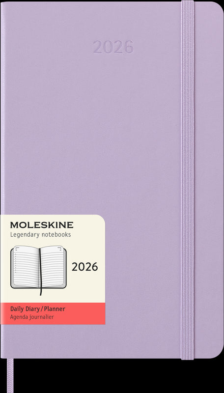 Moleskine Diaries 12 Month Daily HC Large 2026