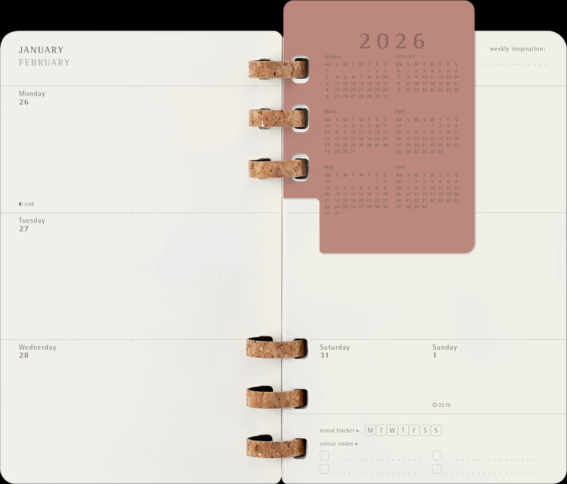 Moleskine 12 Month Spiral Planner SC Large Black 2026