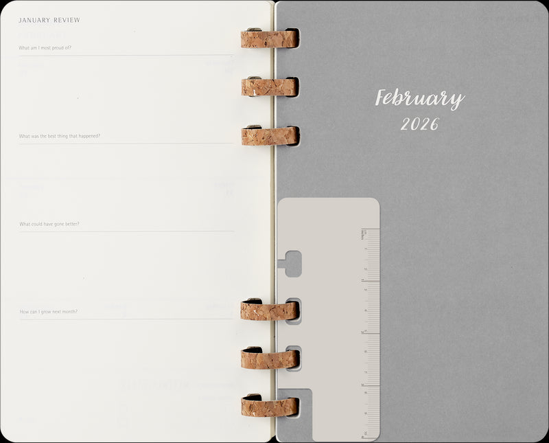 Moleskine 12 Month Spiral Planner SC Large Black 2026