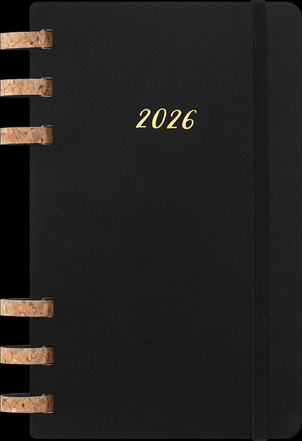 Moleskine 12 Month Spiral Planner SC Large Black 2026