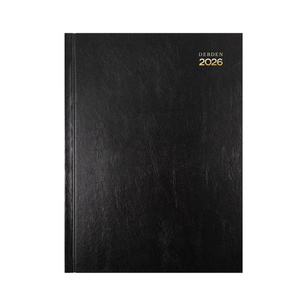 Debden Diaries Kyoto Day to Page Black 2026#Size_A4