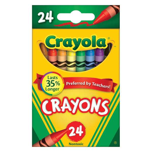 Crayola Regular Crayons Tuck Box of 24 Pieces