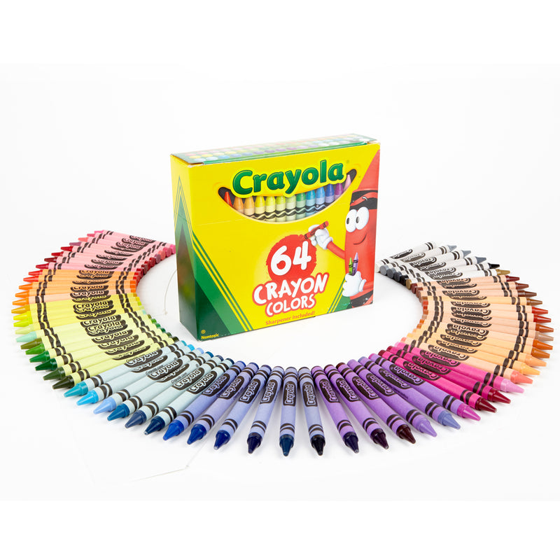 Crayola Crayons With Sharpener Pack of 64