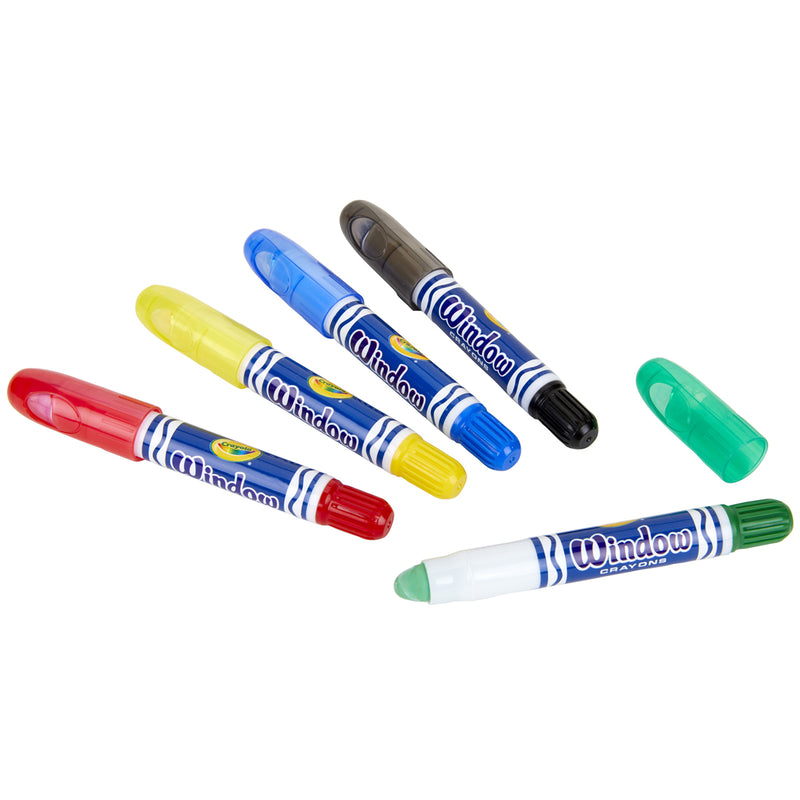 Crayola Washable Window Crayons Pack of 5