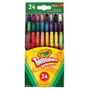 Crayola Mini Twistables Crayons Pack of 24