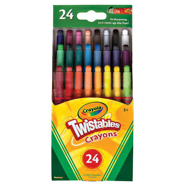 Crayola Mini Twistables Crayons Pack of 24