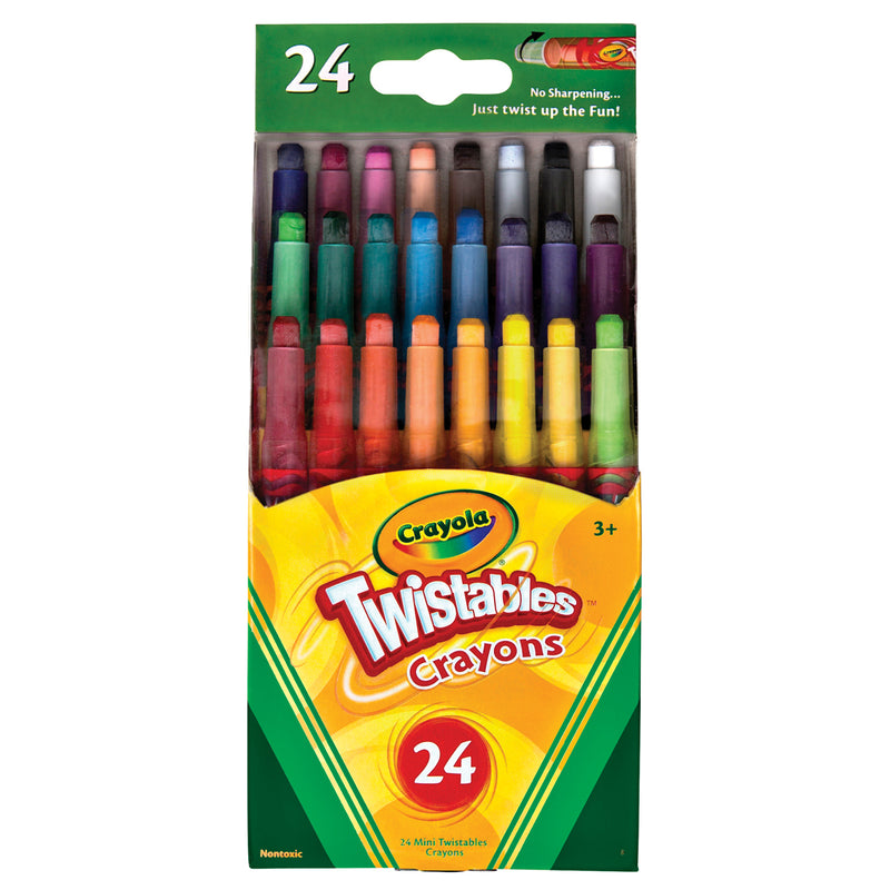 Crayola Mini Twistables Crayons Pack of 24