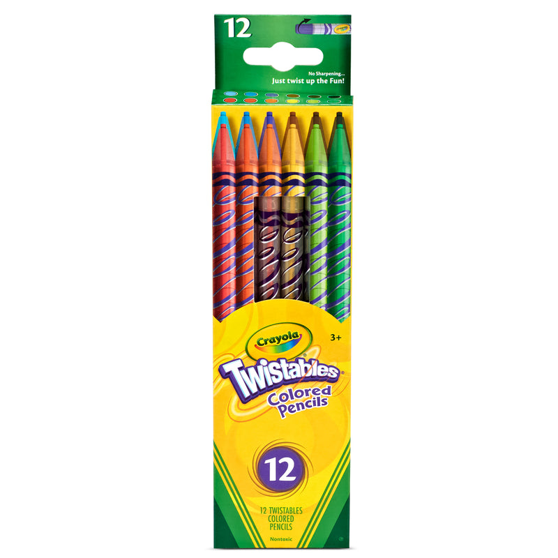 Crayola Twistables Colour Pencils Pack of 12
