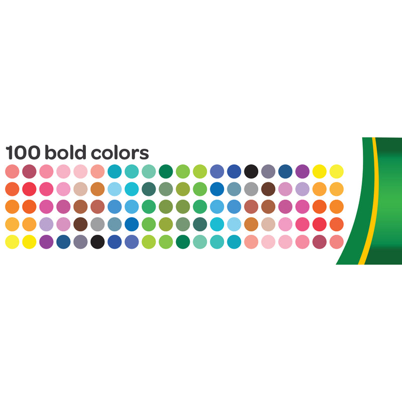 Crayola Supertips Markers Pack of 100