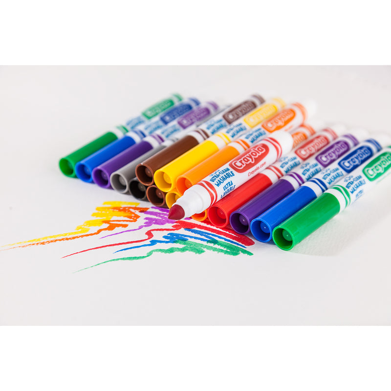 Crayola Classic Broadline Markers Pack of 10