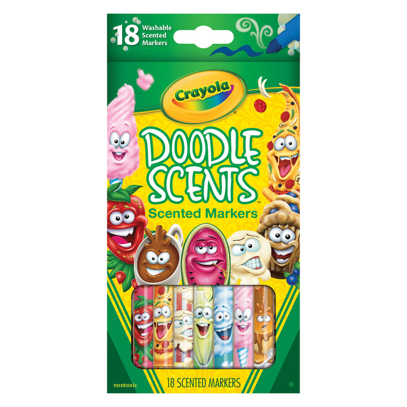 Crayola Doodle Scents Markers Pack of 18