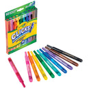 Crayola Clicks Retractable Markers Set of 10