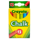Crayola Coloured Chalk Pack of 12