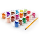 Crayola Washable Kids Poster Paints With Brush Pack of 18