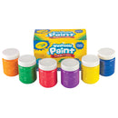Crayola Washable Kids Paint Pots Classic Colours Pack of 6