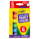 Crayola Washable Paint Sticks Pack of 6