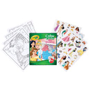 Crayola Disney Princess Colour & Sticker Book