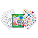 Crayola Peppa Pig Colour & Sticker Book