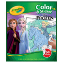 Crayola Frozen II Colour & Sticker Book