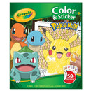 Crayola Pokemon Colour & Sticker Book