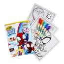 Crayola Spidey and His Amazing Friends Colour Wonder Colouring Book with Markers