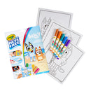 Crayola Bluey Colour Wonder Colouring Book with Markers