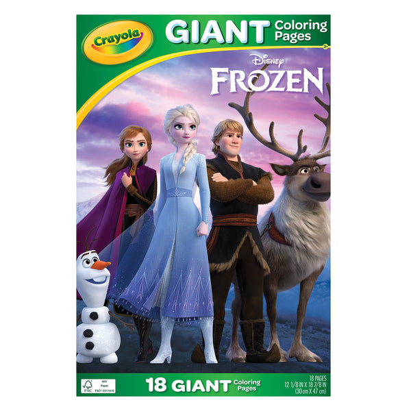 Crayola Frozen Giant Colouring Book