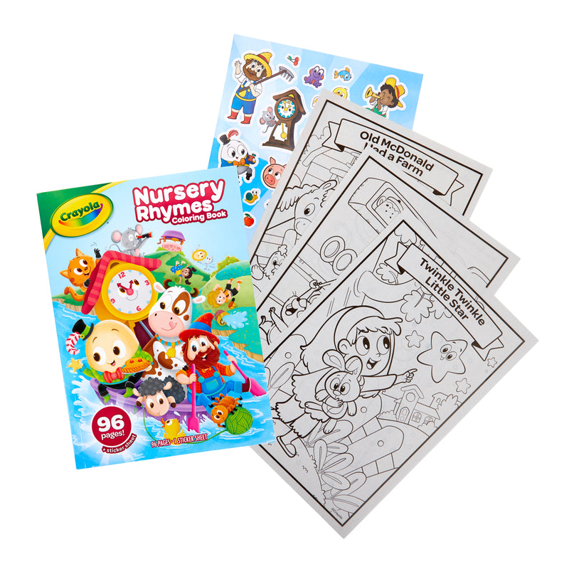 Crayola Nursery Rhymes Colouring Book