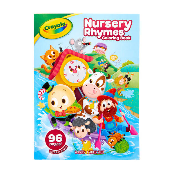 Crayola Nursery Rhymes Colouring Book