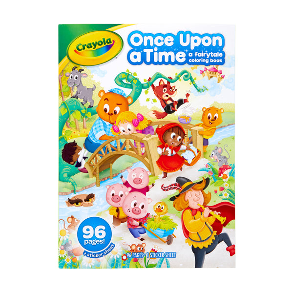 Crayola Fairy Tales Colouring Book