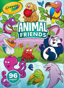 Crayola Animal Friends Colouring Book With Stickers
