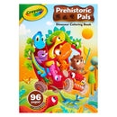 Crayola Prehistoric Pals Colouring Book With Stickers