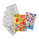 Crayola Alpha Pets Colouring Book With Stickers 96 Pages